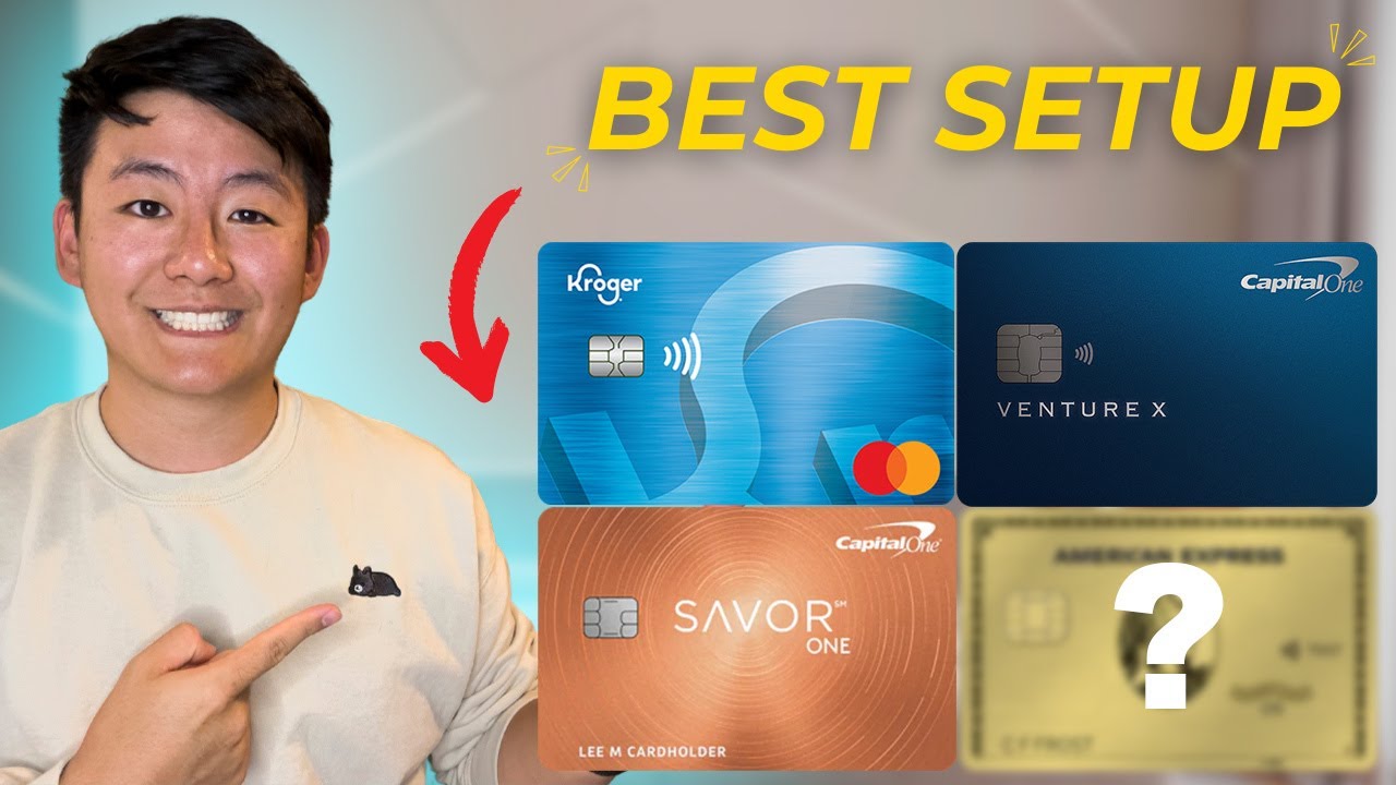 The SIMPLEST 3.5 Credit Cards You Need In 2024