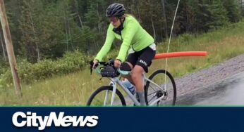 Cycling across Canada to support youth mental health