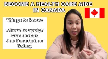 Apply as a health care aide in Canada, things to know, missyownz