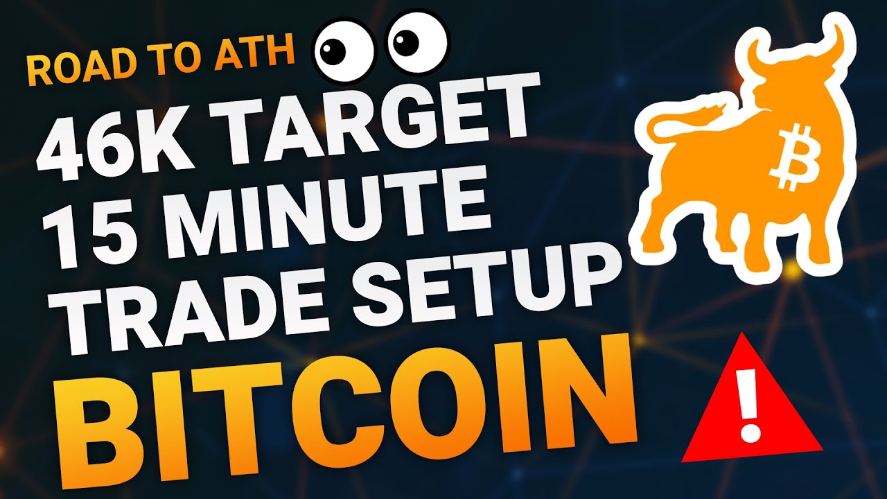 46K TARGET FOR BITCOIN – 15 MINUTE TRADE SETUP – 2023 BTC PRICE PREDICTION – BITCOIN ANALYSIS!