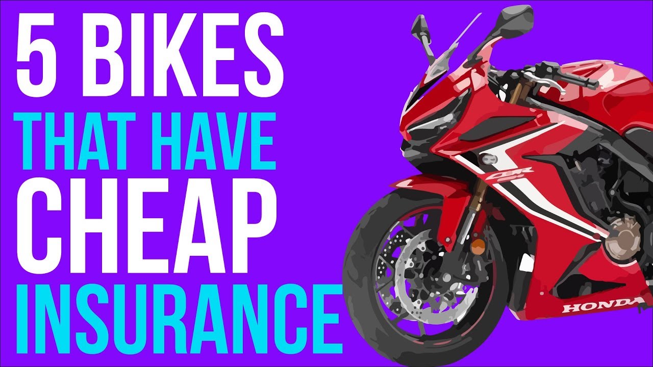 5 Fast Motorcycles Which Are Cheap on Insurance