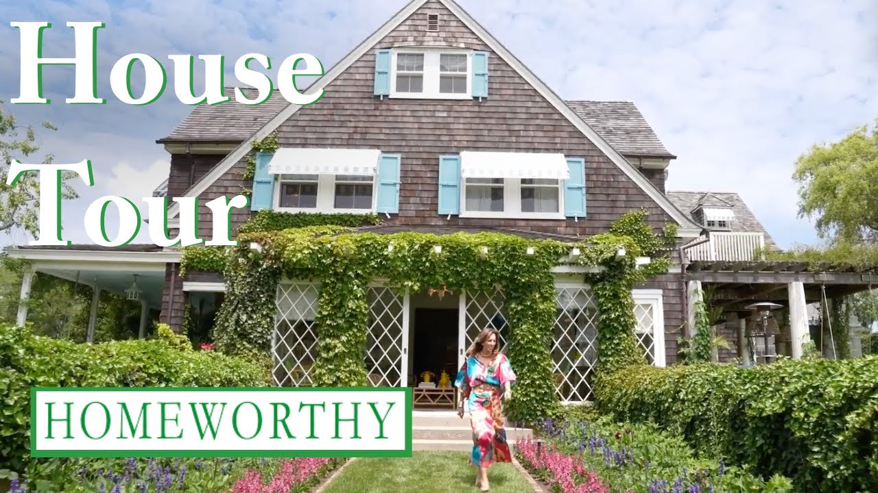 HOUSE TOUR | Inside The Restored Grey Gardens | East Hampton, NY