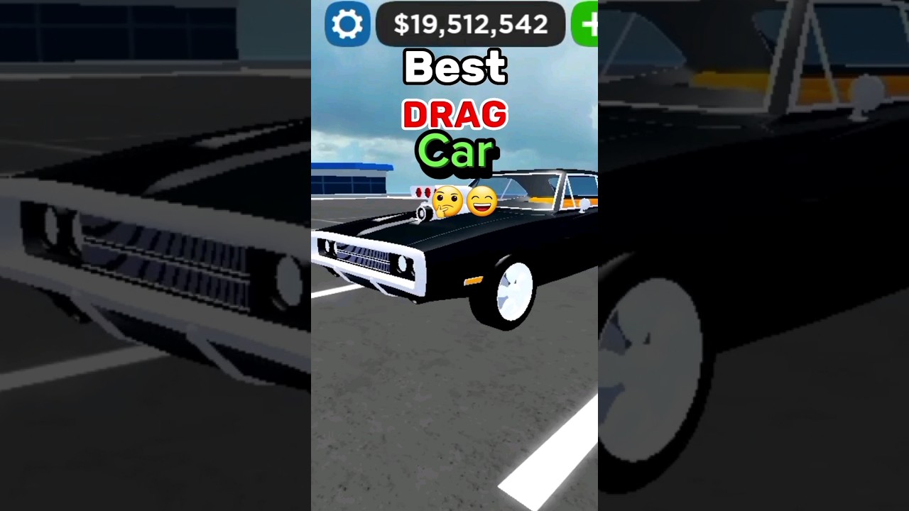 best drag car in Car Dealership Tycoon (Roblox) #roblox #cardealershiptycoonroblox #gamingvideos